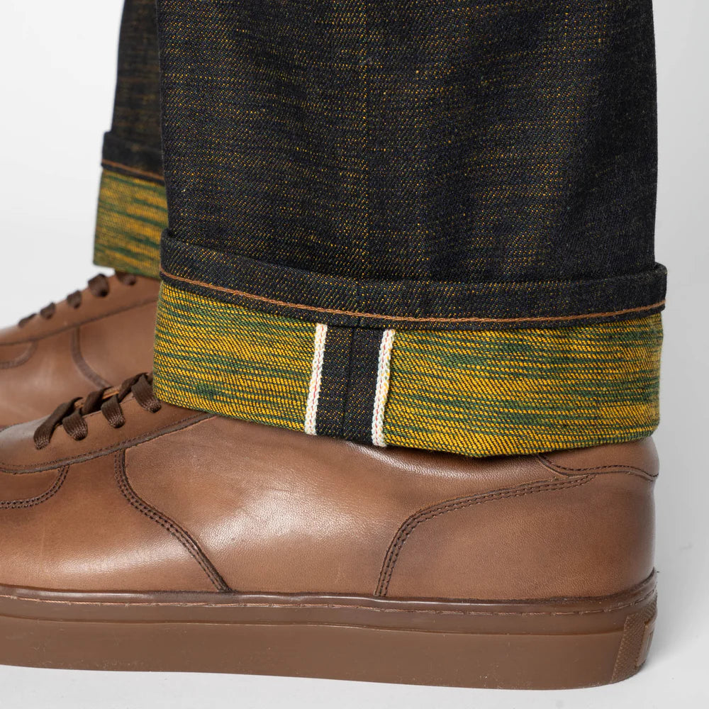 Naked & Famous - Citrus Kasuri Selvedge True Guy – Blackbyrd Goods