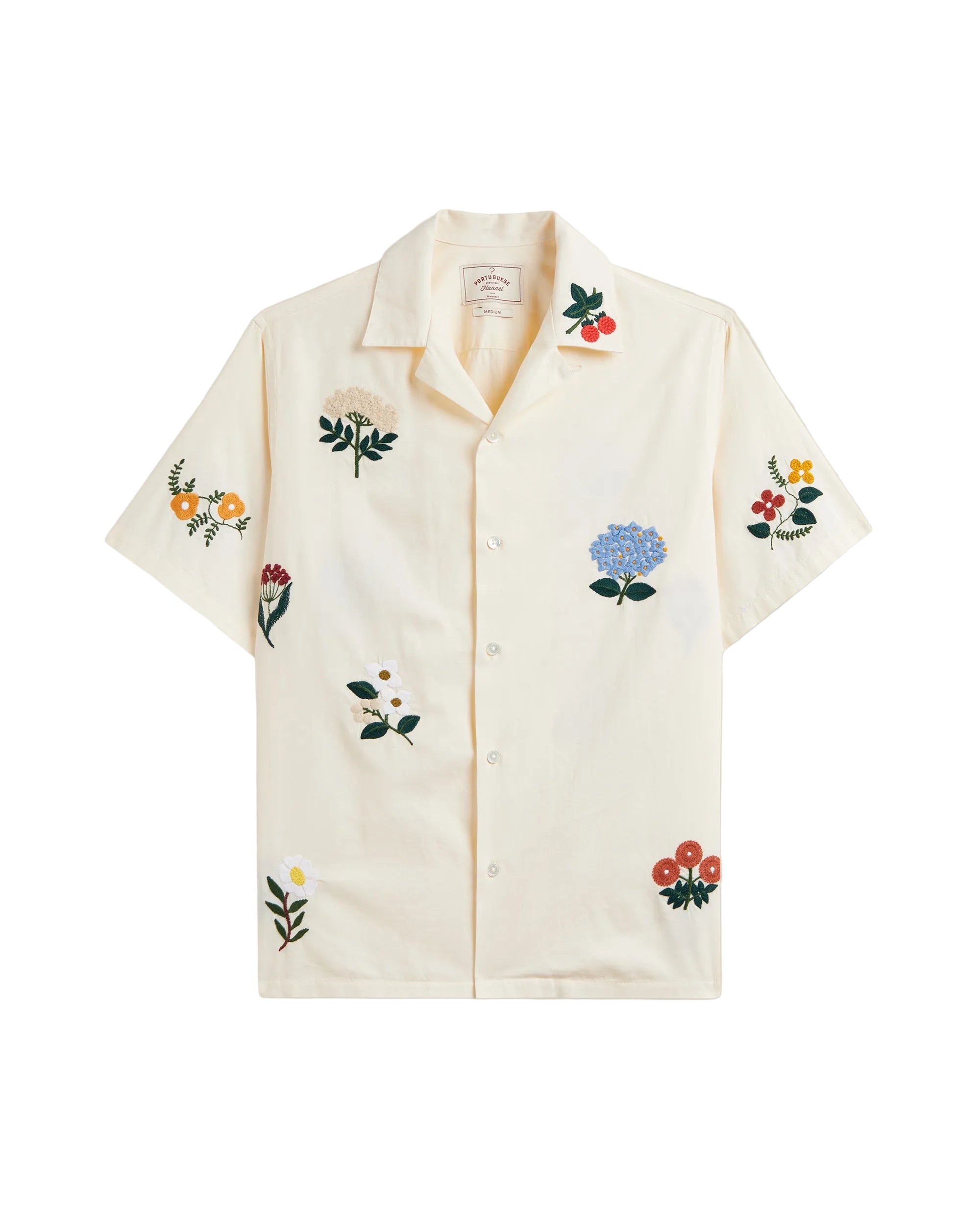 Portuguese Flannel - Embroidery Flowers – Blackbyrd Goods