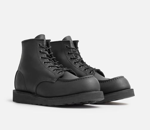 Red Wing Heritage Classic Moc Full Black Harness – Blackbyrd Goods