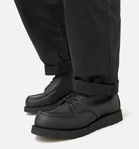 Red Wing Heritage Classic Moc Full Black Harness – Blackbyrd Goods