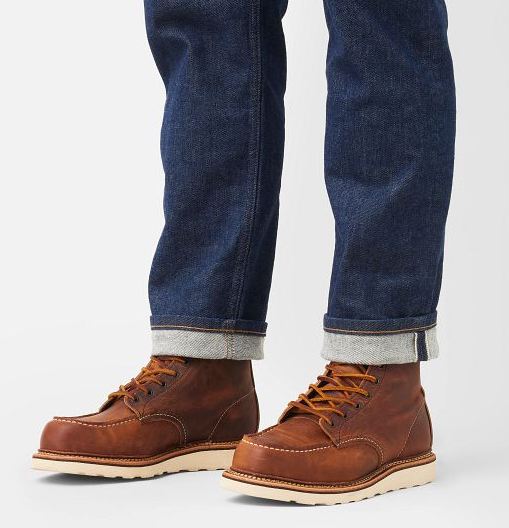 Red Wing Moc Toe Copper Rough & Tough – Blackbyrd Goods